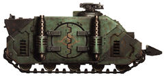 Pre-Heresy Sons of Horus Rhino armoured personnel carrier