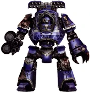 NL Contemptor 2.jpg (586 KB) Night Lords Legion Contemptor Dreadnought Ancient Reeve armed with a Missile Launcher, Heavy Bolter and Power Claw.