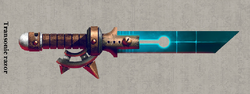 Transonic razor