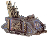 A Chaos Deimos Rhino equipped with a Warp Amplifier.