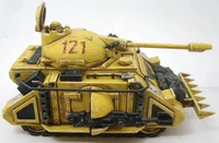 An ancient Imperial Fists Deimos Predator.