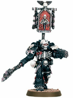 Legion of the Damned Sergeant in his panalopy of war