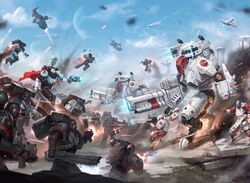 Raven Guard in battle with tau forces 2.jpg