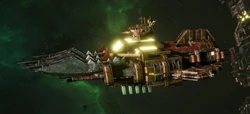 An  Brute Ram Ship.