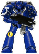 Mark VI Corvus Power Armour - Ultramarines Chapter