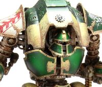 Close-up of a Cerastus Knight-Acheron (front view)