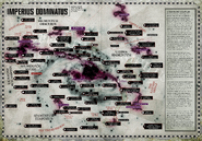 Space Marine Chapter Homeworld locations after the formation of the Great Rift in ca. 999.M41.