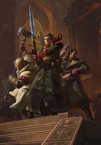 Inquisitor with his retinue