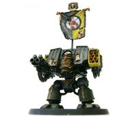 A HellfireP attern Venerable Dreadnought of the Red Scorpions Space Marine Chapter