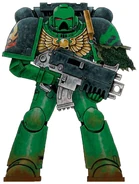 Battle-Brother Tal'kar, 4th Company, 2nd Tactical Squad
