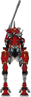 Front view of a Sydonian Dragoon of Stygies VIII