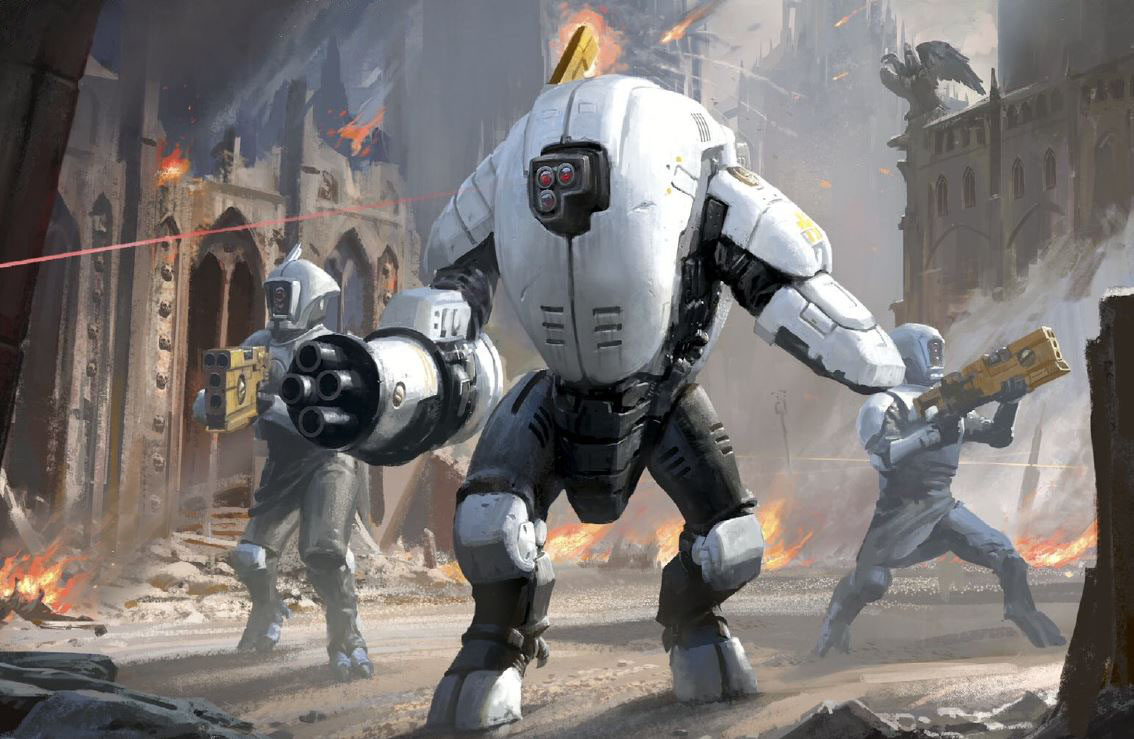 Warhammer 40K: Tau Empire XV25 Stealth Battlesuits – Empire Games