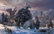Kislev Ice Maiden Warbear Total Warhammer