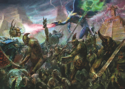 Daemons vs Lizardmen