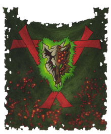 Warhammer Clan Pestilen Banner