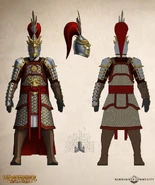 A Cathayan Celestial Dragon Guard