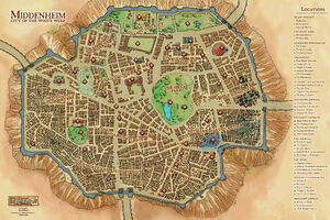 Warhammer Middenheim Layout