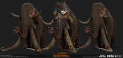 Total War Mammoth Render 3