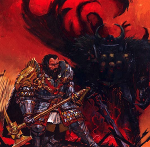 Warhammer End Times Valten vs Archaon