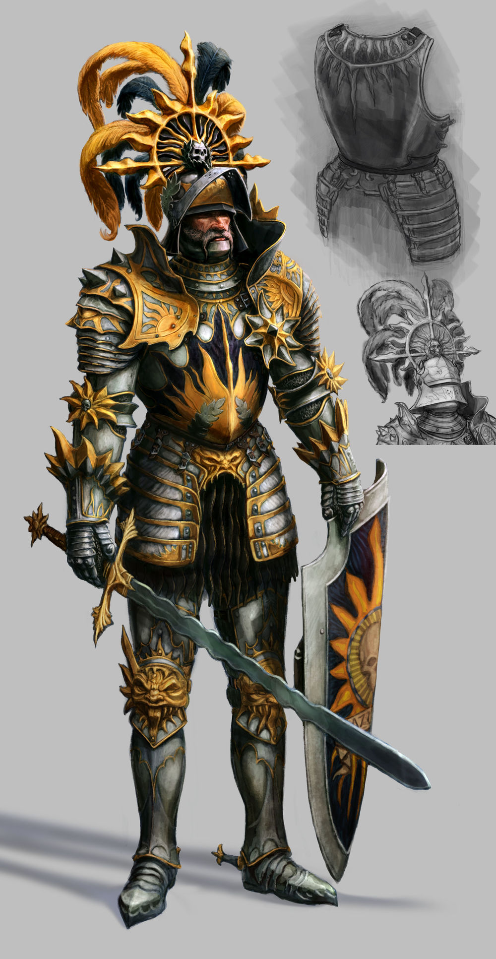 fantasy medieval armor