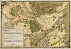 Old World map, Settra's invasion 2276 IC Orcs