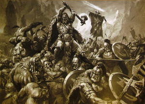 Welcome party for new members of Beastman and Dwarves