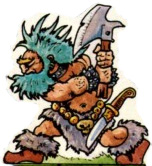 Juggo Jorikson Norse Dwarf Berserker 2nd Edition illustration