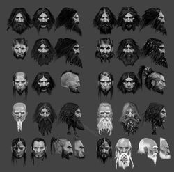 The  of Norsca are a barbaric lot, many of who sport various  "gifted" to them by the .