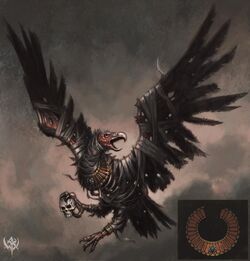 Warhammer Tomb Kings Carrion Art