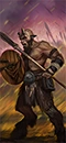 A member of the Destroyers of the Drakwald regiment of renown as depicted in Total War: Warhammer.