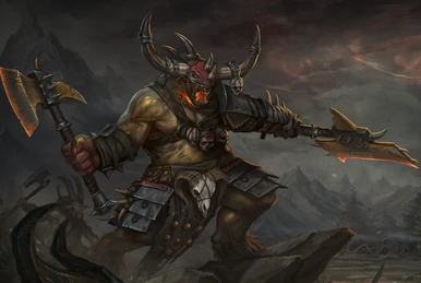 WARHAMMER OLD WORLD/AOS Minotaur - OOP Beastmen X10 Metal models and a Doombull £109.90 - UK