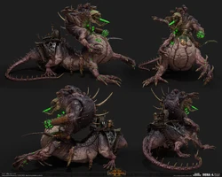 A Hell-Pit Abomination as rendered for .