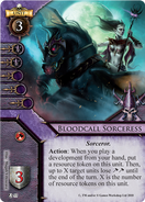 Bloodcall Sorceress Card