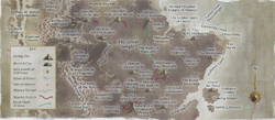 Lustria map with rivers
