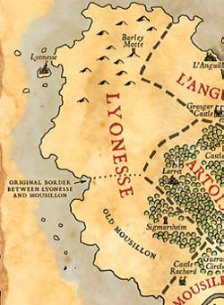 Lyonnesse map