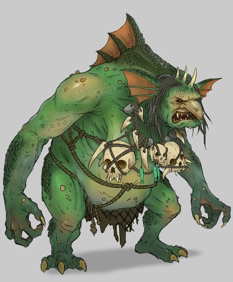 Giant River Troll Hag | Warhammer Wiki | Fandom