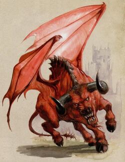 Great Taurus Colour Storm of Magic Illustration