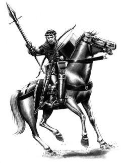 Hombres de Armas a Caballo por Des Hanley (2)