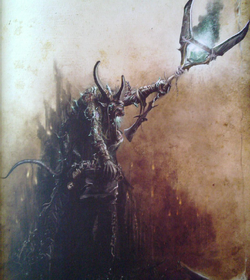 Exalted Verminlord Skaven Forge World illustration