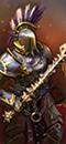 Portrait of a Mirror Guardsmen as depicted in Total War: Warhammer.