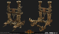 Total War Screaming Skull Catapult Render 1