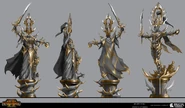 Statues of Khaine