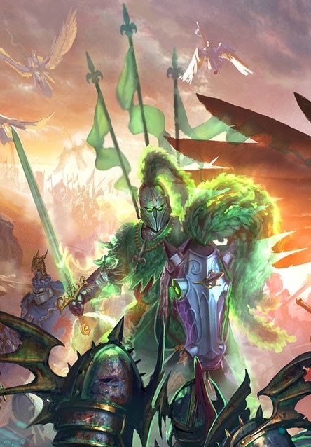 the green knight figure
