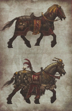Warhammer Empire Warhorses
