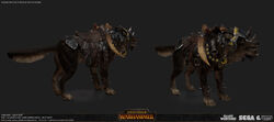 Giant Wolf Total War Render 1
