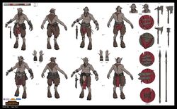 Total War Ungor Herd Concept Art 1