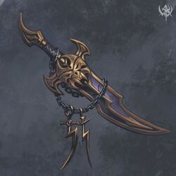 Dark Elf Dagger Trophy Warhammer Age of Reckoning