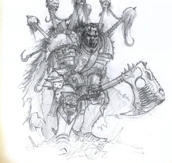 Many Norscans walk the path of the Blood God .