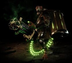 Enemy ratling gunner