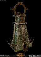Lizardmen Siege tower
